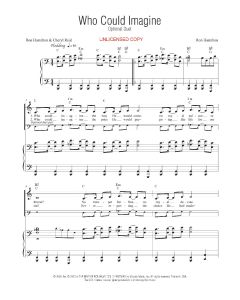 Who Could Imagine - Vocal Solo w/ Optional Duet (PDF download)