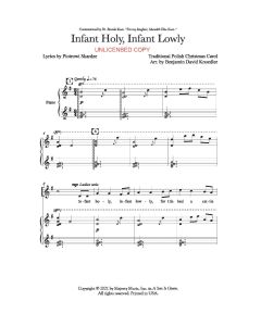 Infant Holy, Infant Lowly (PDF download)