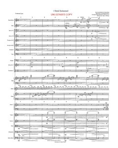 I Stand Redeemed Orchestration (PDF download)
