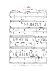It's Me - Children's Choral (PDF download)