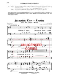 Jesuscristo vive - reprise (Jesus Christ Is Risen - Reprise) 