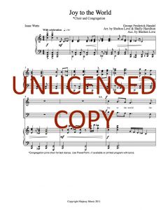 Joy to the World w/Congregation (PDF download)