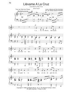 Llevame a la cruz (Lead Me to the Cross)