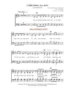 Liebe kam zu mir - Love Reached Out