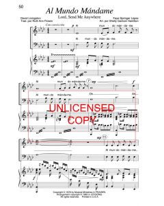 Al mundo Mandame (Lord, Send Me Anywhere)