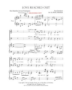 Love Reached Out - Piano/Vocal Choral (PDF download)