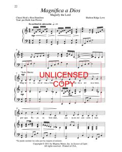 Magnifica a Dios (Magnify the Lord 