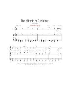 The Miracle of Christmas - Vocal Solo w/Optional Duet (PDF download)