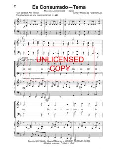 Es consumado - tema (Mission Accomplished - Theme)