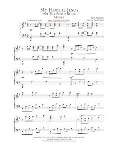 My Hope Is Jesus/The Solid Rock-Faye Lopez Piano Solo (PDF download)