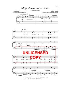 Mi fe descansa en Jesus (No Other Plea)