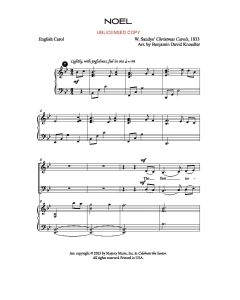 Noel - Piano/Vocal (PDF download)