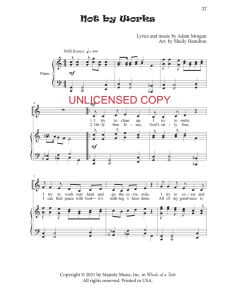 Not by Works (PDF download)