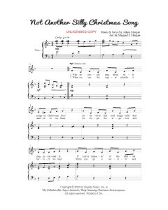 Not Another Silly Christmas Song - Children's Christmas (PDF download)