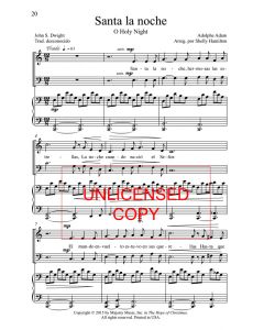 Santa la Noche (O Holy Night)
