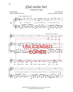Que noche fue (O Wondrous Night)