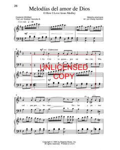 Melodias del amor de Dios (Oh How I Love Jesus)