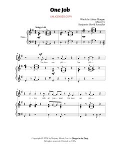 One Job - Children's Choral (PDF download)