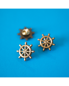 Ship Wheel Pin Award