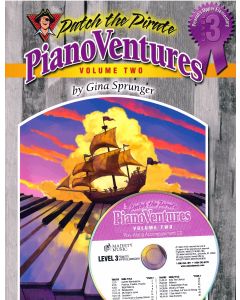 PianoVentures Vol. 2 Level 3 - Book & CD (Peanut's Intermediate)