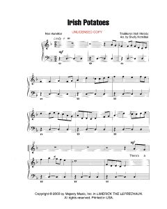 Irish Potatoes - Children's Choral (PDF download)