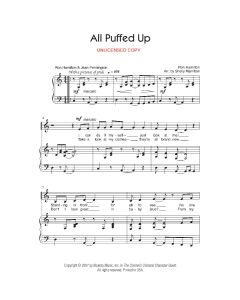 All Puffed Up - Children's Vocal (PDF download)