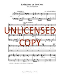 Reflections on the Cross Choral w/ Congregation (PDF download)