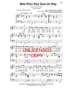 Mas rico soy que un rey (Richer Than a King)