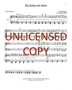 His Robes for Mine (PDF download)