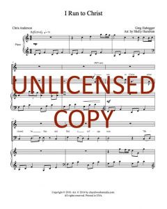 I Run to Christ (PDF download)