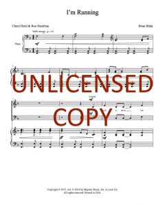 I’m Running (PDF download)