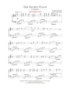 The Secret Place Piano Solo-Faye Lopez (PDF download)