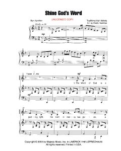 Shine God's Word - Children's Choral (PDF download)