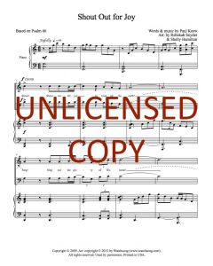 Shout Out for Joy (PDF download)