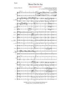 Shout Out for Joy Orchestration (PDF download)