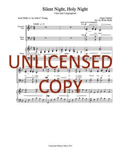 Silent Night Choral w/ Congregation (PDF download)