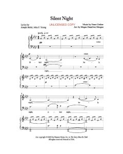 Silent Night - Piano/Vocal Choral (PDF download)