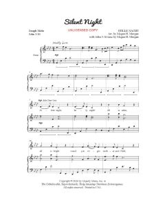 Silent Night - Children's Vocal (PDF download)