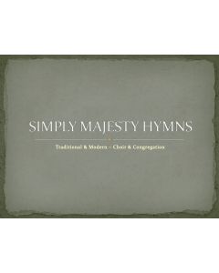 Simply Majesty Hymns Lyric/Melody Projection