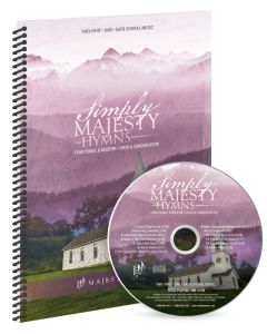 Simply Majesty HYMNS - Choral Book with CD