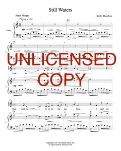 Still Waters Piano/Vocal (PDF download)