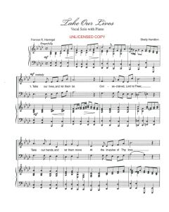 Take Our Lives - Wedding Duet (PDF download)