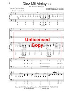 Diez mil aleluyas (Ten Thousand Hallelujahs Single Song) 