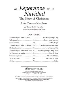 La esperanza de la Navidad - The Hope of Christmas (PDF download)