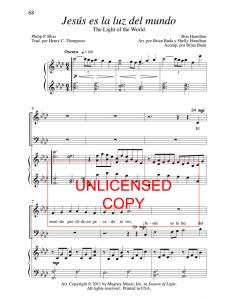Jesus es la luz del mundo (The Light of the World)