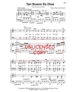 Tan Bueno es Dios (The Lord is So Good)