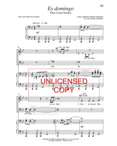 Es domingo (Then Came Sunday) 