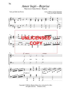 Amor bajo - reprise (Then Love Came Down Reprise)