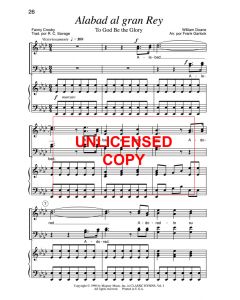 Alabad al gran Rey (To God Be the Glory)
