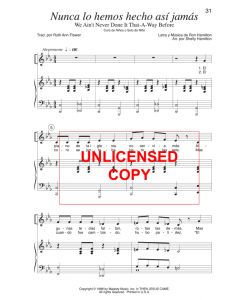 Nunca lo hemos hecho asi jamas (We Ain't Never Done It That-a-way Before)